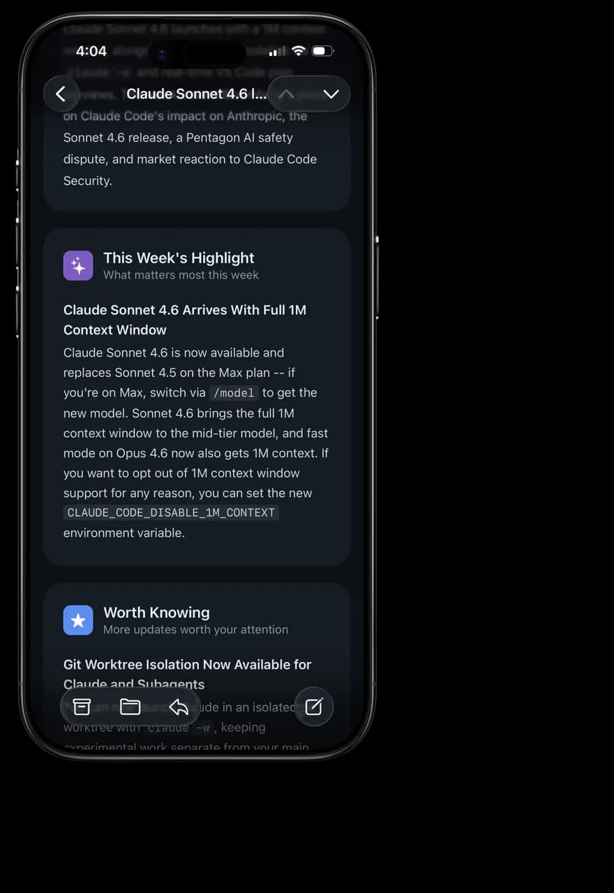 Newsletter preview