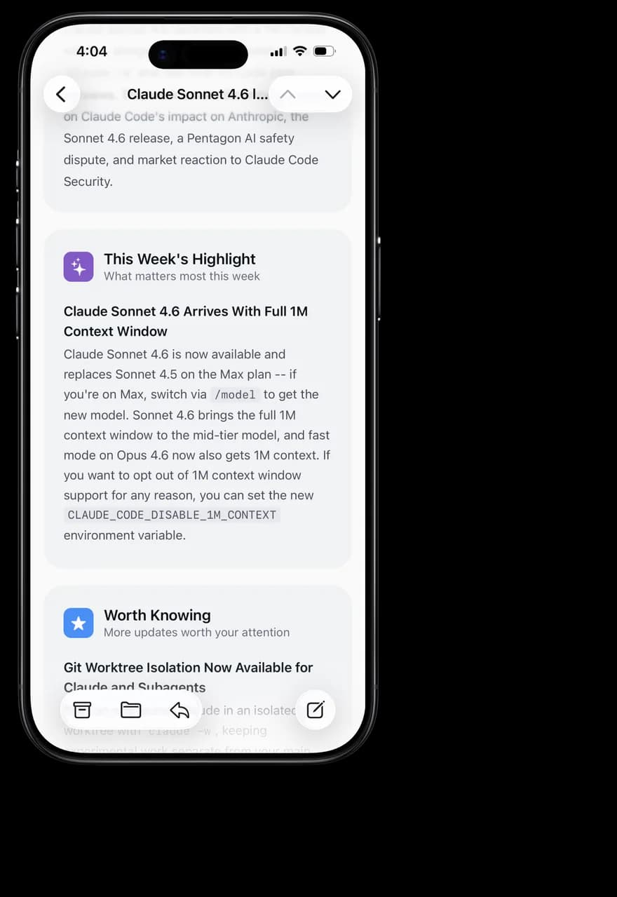 Newsletter preview