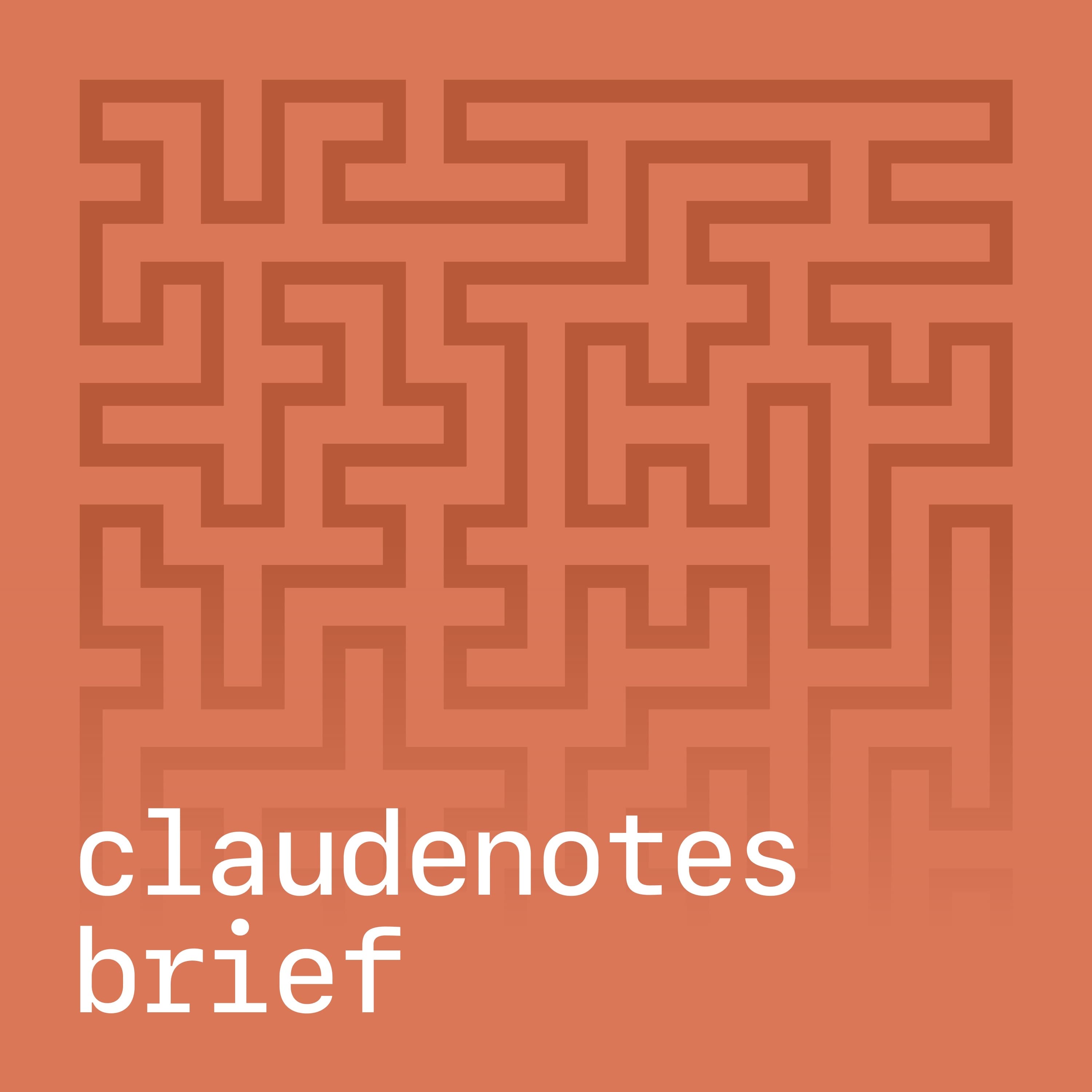 Claudenotes Brief